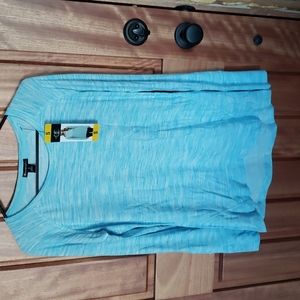 Champion Blue Long Sleeve Athletic Shirt